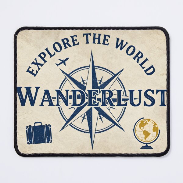 Item preview, Explore the World Wanderlust Vintage Compass Map Travel Adventure Sticker designed and sold by FestivityFinds.