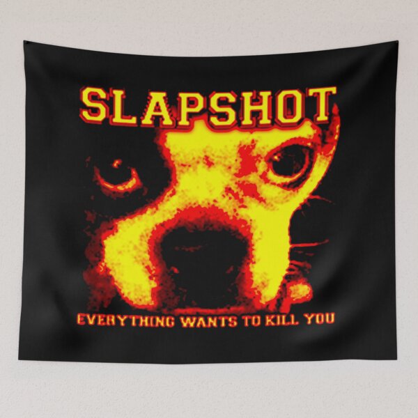 Item preview, Yellow Red Dog Face Band designed and sold by nerdyygraphic.