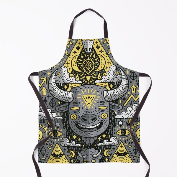 Item preview, Maximalist Prosperity Bull Esoteric Doodle designed and sold by Romgora.