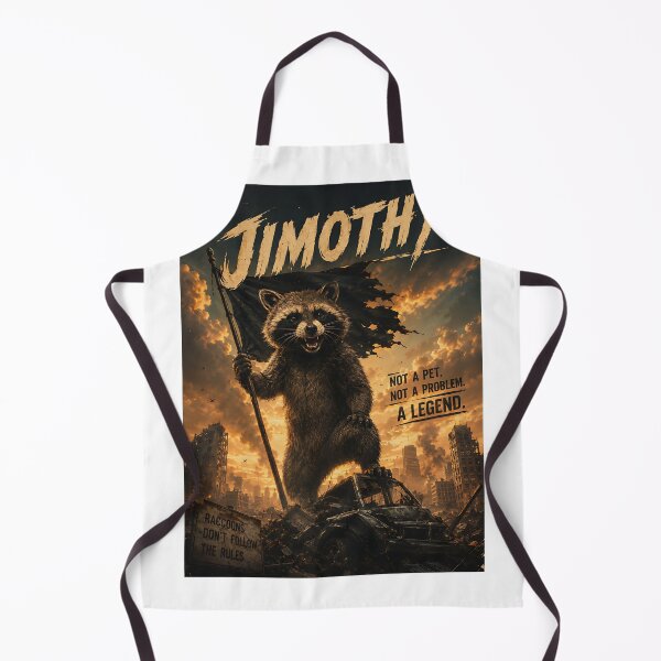 Item preview, Jimothy Raccoon Rebel Legend Poster designed and sold by Jaideep Walia.
