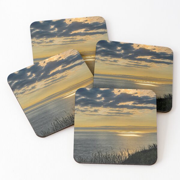 Item preview, Sunrise Gristhorpe Sea Landscape designed and sold by Mhxdroneshots.