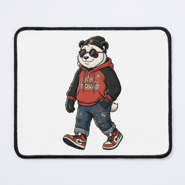 Item preview, Streetwise Panda Bear Cartoon designed and sold by Museum Of Non-Existing Art.