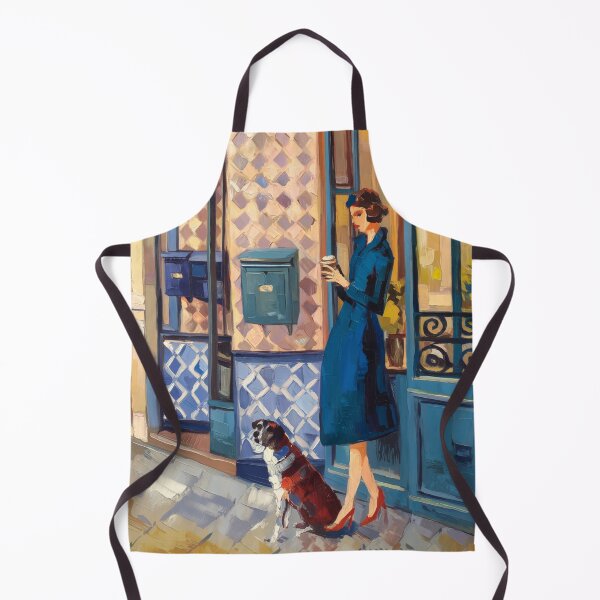 Item preview, French Coffee Wall Art – "Coffee Before the Walk" designed and sold by CARRAANN.