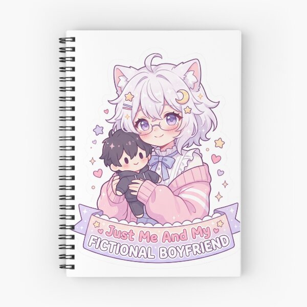 Item preview, Just me and my fictional boyfriend designed and sold by Only Words.