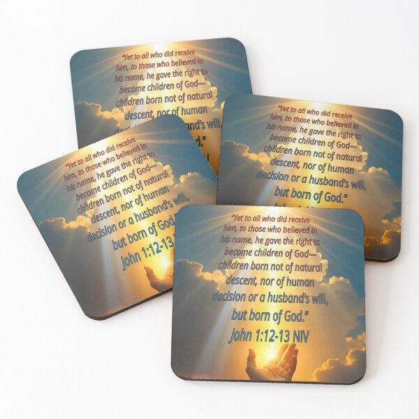 Item preview, John 1:12-13 NIV - v1 - JCTRUTHER designed and sold by JCTRUTHERshop.