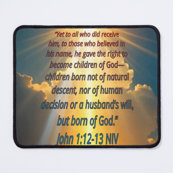Item preview, John 1:12-13 NIV - v1 - JCTRUTHER designed and sold by JCTRUTHERshop.