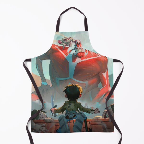 Item preview, Chibi Scout Facing the Colossal Titan designed and sold by PRINTATSTUDIO.