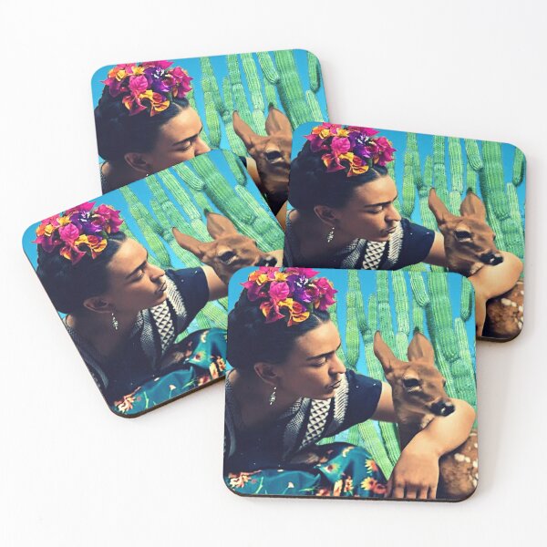 Item preview, Frida Kahlo With Deer designed and sold by FridaArtGallery.