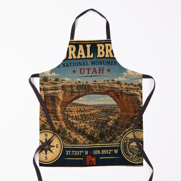 Item preview, Natural Bridges National Monument Utah Vintage Travel Sticker designed and sold by naturalsurvival.