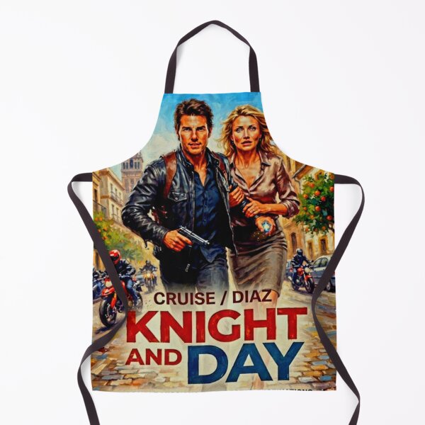 Item preview, Knight and Day Action Comedy Fine Art Tribute designed and sold by Art's Diner.