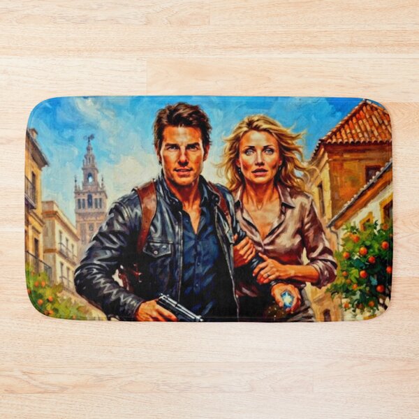 Item preview, Knight and Day Action Comedy Fine Art Tribute designed and sold by Art's Diner.