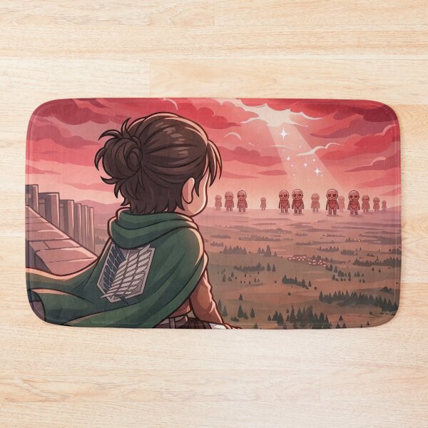 Item preview, Chibi Scout Watching the Rumbling Sky designed and sold by PRINTATSTUDIO.