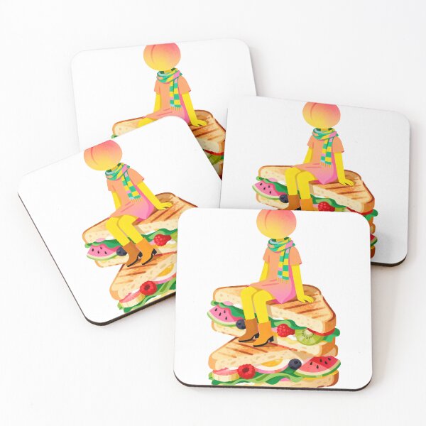 Item preview, PEACH SOUL :: Tasty Vibes designed and sold by Communication Optimists.