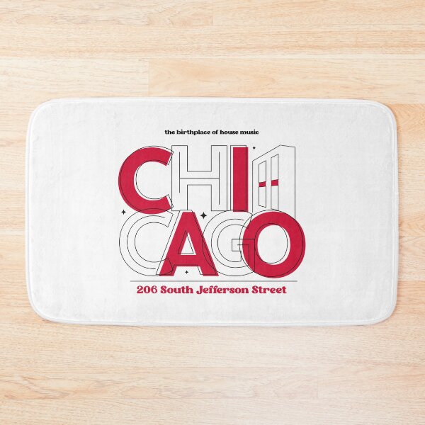 Item preview, Chicago House Music Birthplace Retro Typography Design designed and sold by TipTop GFX.
