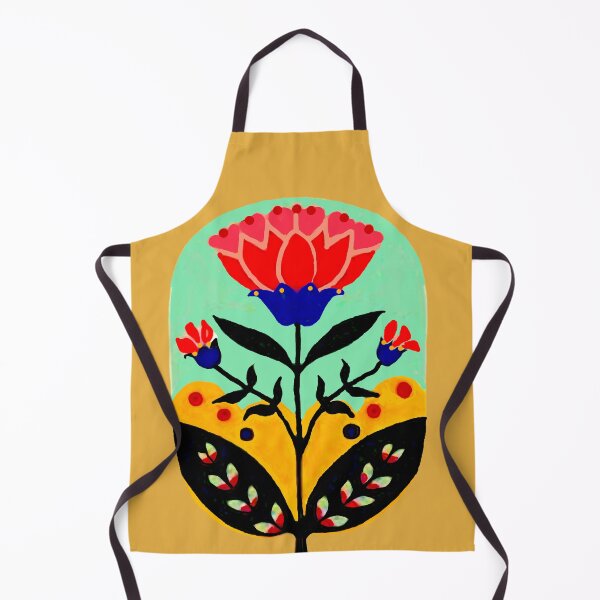 Item preview, Folk Art Flower designed and sold by ViaARTfactory.