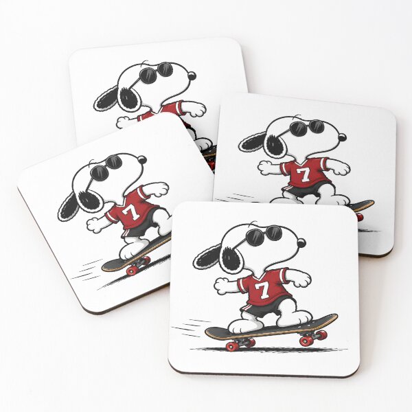 Item preview, Cool Snoopy Skateboarding | Funny Beagle Skater Fan Art designed and sold by artizallart.