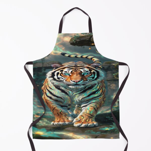 Item preview, Mystical Tiger Amid Enchanted Ruins designed and sold by Naynners Designs.