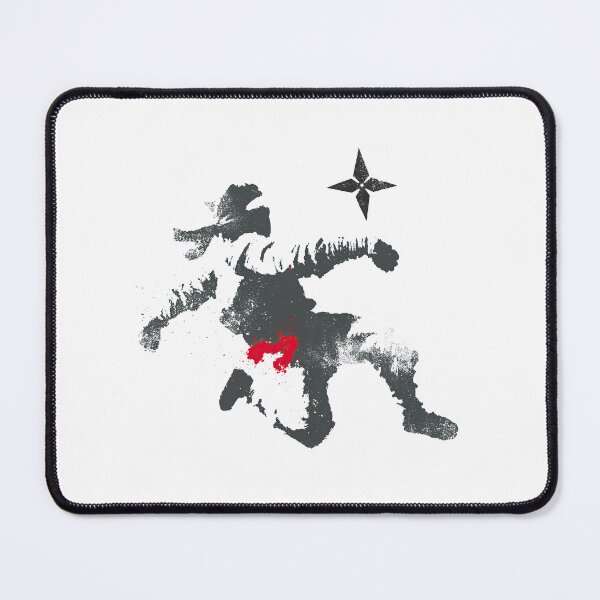 Item preview, Stealthy Shadow Ninja Throwing Midair Shuriken Stencil designed and sold by EdvvinStudios.