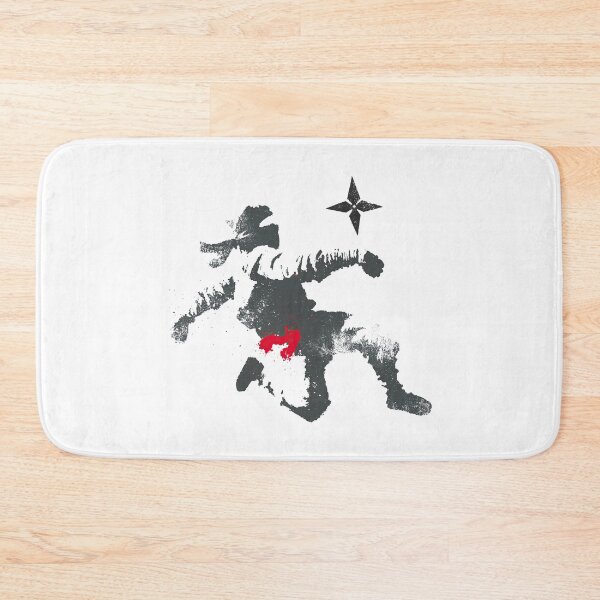 Item preview, Stealthy Shadow Ninja Throwing Midair Shuriken Stencil designed and sold by EdvvinStudios.