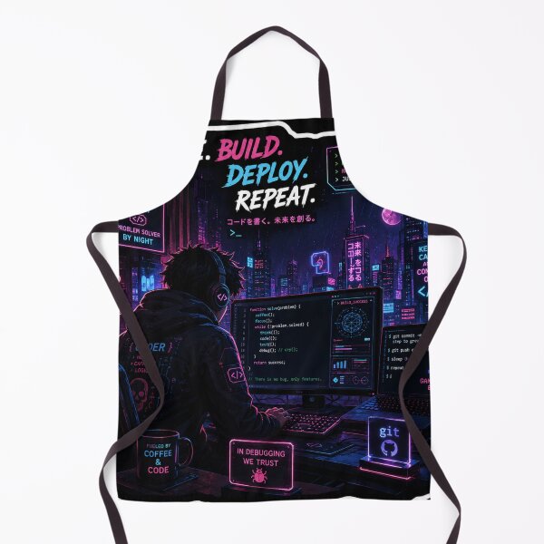 Item preview, Code Build Deploy Repeat designed and sold by Kushwaha18.
