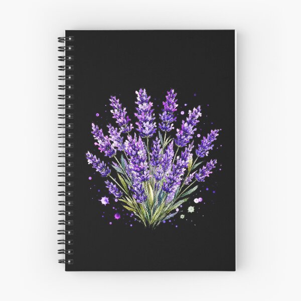 Item preview, Purple Lavender Watercolor Art – Elegant Botanical Floral Illustration designed and sold by ColorSplash123.