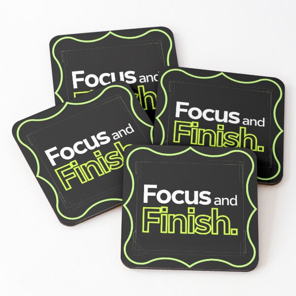 Item preview, Focus And Finish  designed and sold by Geordesign.