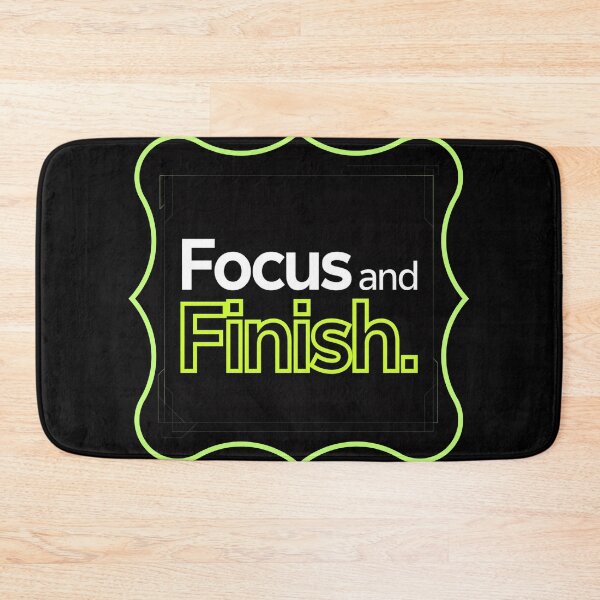 Item preview, Focus And Finish  designed and sold by Geordesign.