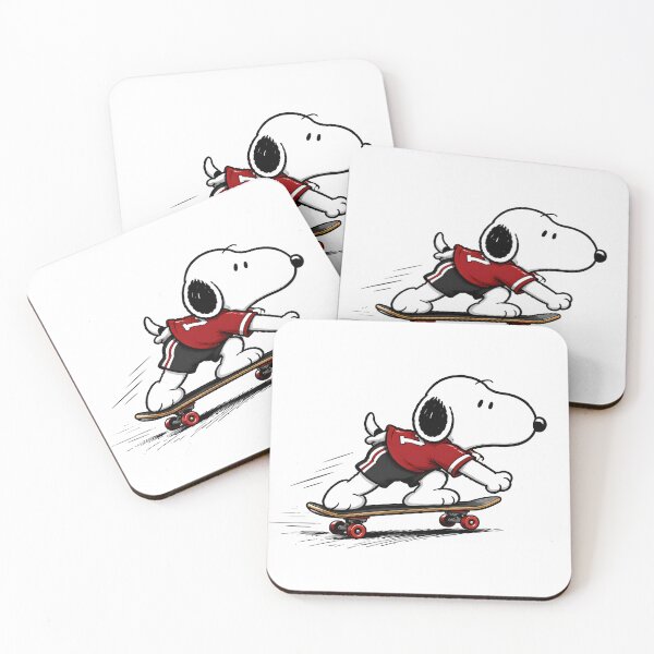 Item preview, Snoopy Speed Skateboarding | Funny Beagle Skater Fan Art designed and sold by artizallart.
