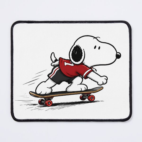 Item preview, Snoopy Speed Skateboarding | Funny Beagle Skater Fan Art designed and sold by artizallart.