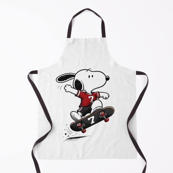 Item preview, Snoopy Catching Air | Cute Skateboarding Fan Art designed and sold by artizallart.