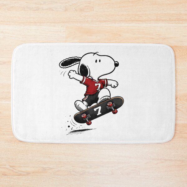 Item preview, Snoopy Catching Air | Cute Skateboarding Fan Art designed and sold by artizallart.