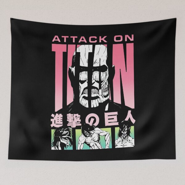 Item preview, Colossal Titan and Attack Titan Panels designed and sold by PRINTATSTUDIO.
