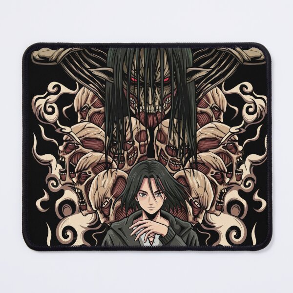 Item preview, Eren and the Founding Titan Army designed and sold by PRINTATSTUDIO.