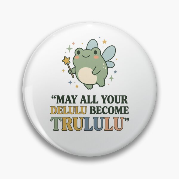 Item preview, Fairy Frog Delulu Become Trululu Cute Manifestation Aesthetic designed and sold by dudelinart.