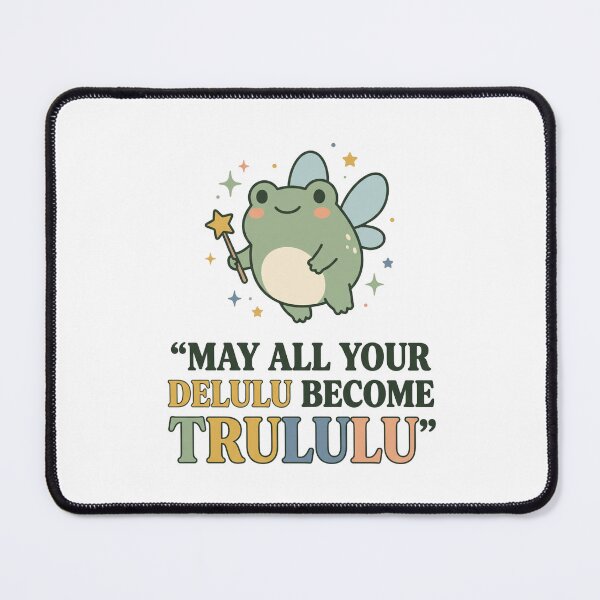 Item preview, Fairy Frog Delulu Become Trululu Cute Manifestation Aesthetic designed and sold by dudelinart.