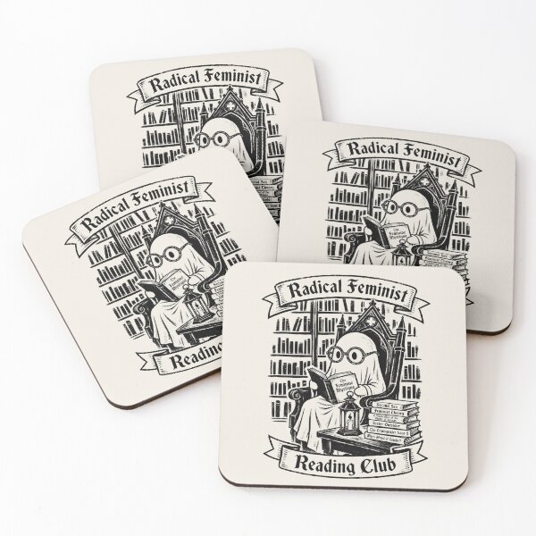 Item preview, Radical Feminist Reading Club - Feminist Ghost Halloween designed and sold by Riot-And-Hope.