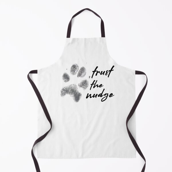 Item preview, Trust the Nudge - Bea's Paw Print (Slant Black) designed and sold by Lanie B Meyer.