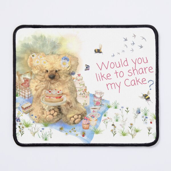 Item preview, Photo of original needle felted bear the digital enhance designed and sold by Craftedinthecottage .