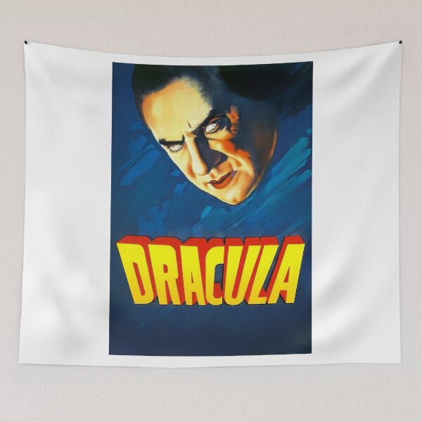 Item preview, Dracula (1931) Vintage Horror Movie Poster designed and sold by retrohunss.