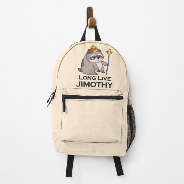 Item preview, Long Live Jimothy Raccoon Dark Font Version designed and sold by Khotekmei.