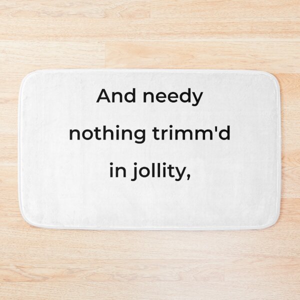 Item preview, “And needy nothing trimm'd in jollity,” - print black designed and sold by ariksworld.