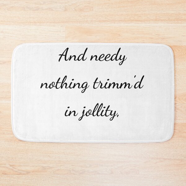 Item preview, “And needy nothing trimm'd in jollity,” - handwriting black designed and sold by ariksworld.