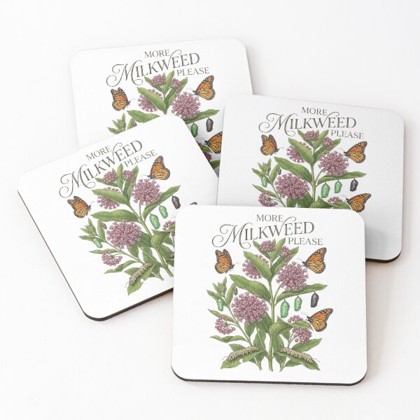 Item preview, More Milkweed Please Monarch Butterfly Life Cycle designed and sold by PGRprint.
