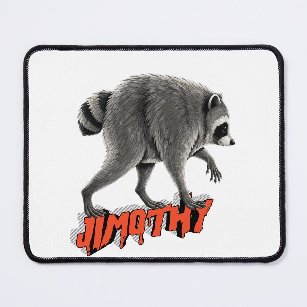 Item preview, Jimothy the Raccoon Edgy Dripping Typography Graphic Art designed and sold by     Fatma Creates.
