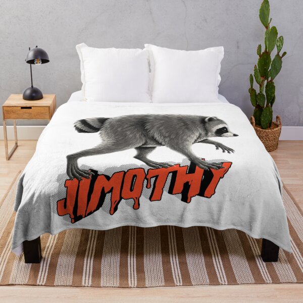 Item preview, Jimothy the Raccoon Edgy Dripping Typography Graphic Art designed and sold by Fatma Creates.