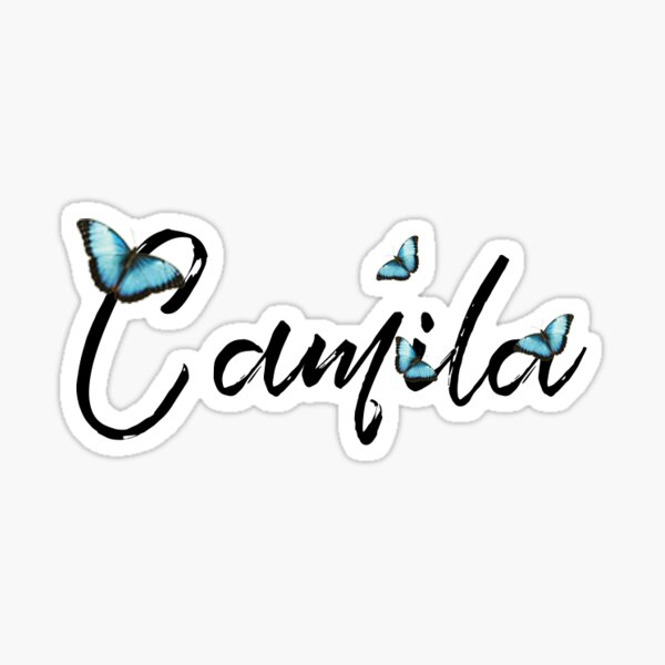 Mariposas Camila X Pegatina