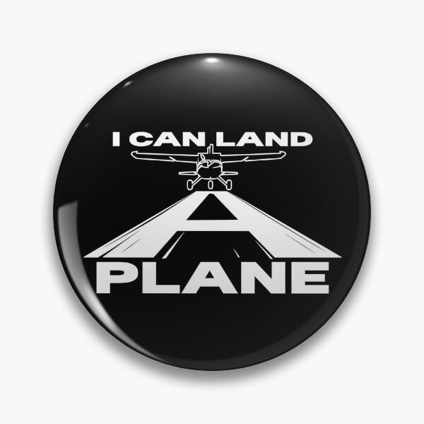 Item preview, I Can Land A Plane Funny Pilot Aviation Quote designed and sold by Colorfulman.