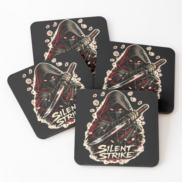 Item preview, Silent Strike Hooded Ninja Assassin Katana – Japanese Anime Streetwear Samurai Gift designed and sold by SanaCreation13.