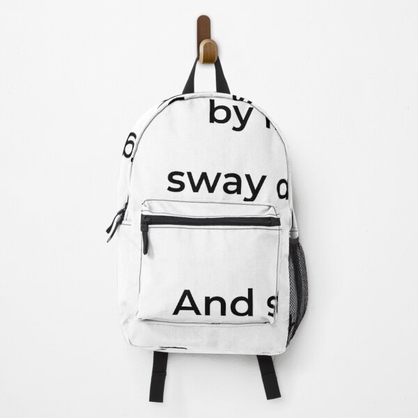 Item preview, “And strength by limping sway disabled,” - print black designed and sold by ariksworld.