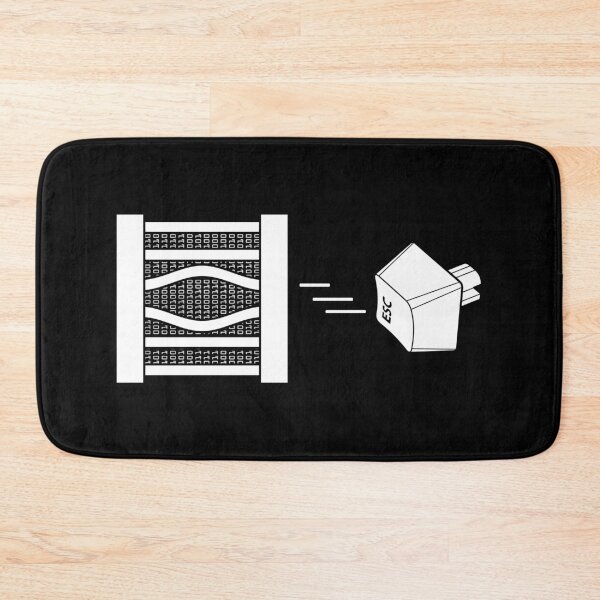 Item preview, Computer ESC Key Escape From Binary Code Prison Tech Support designed and sold by GrandeDuc.